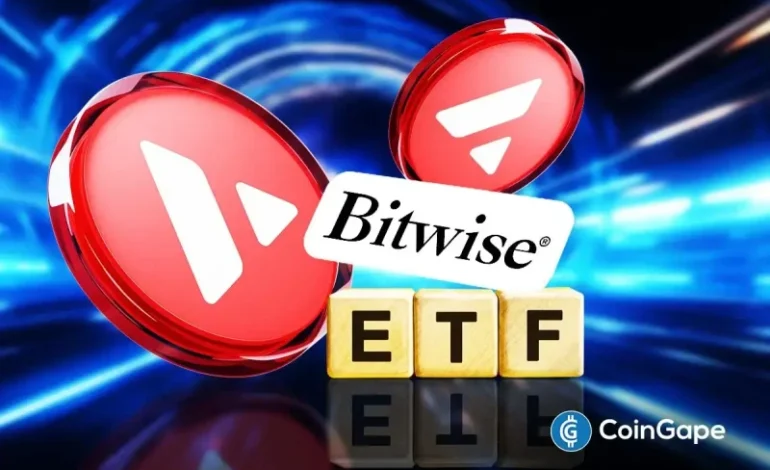 Breaking: Bitwise Prepares to Launch its Avalanche ETF, Reveals Ticker and Fees