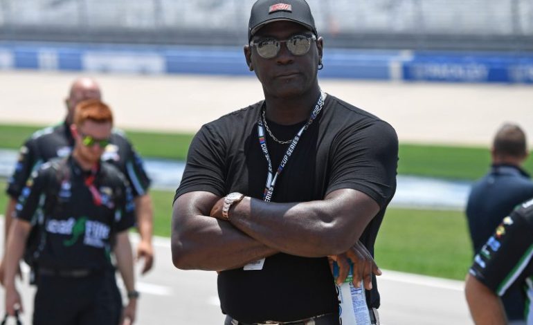  NBA legend Michael Jordan testifies during NASCAR antitrust trial