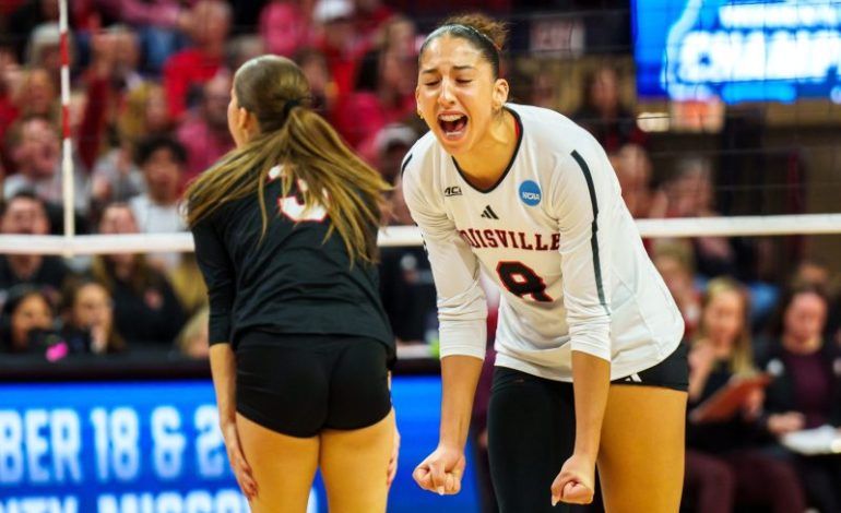  NCAA volleyball tournament: No. 1 seeds Texas, Nebraska advance