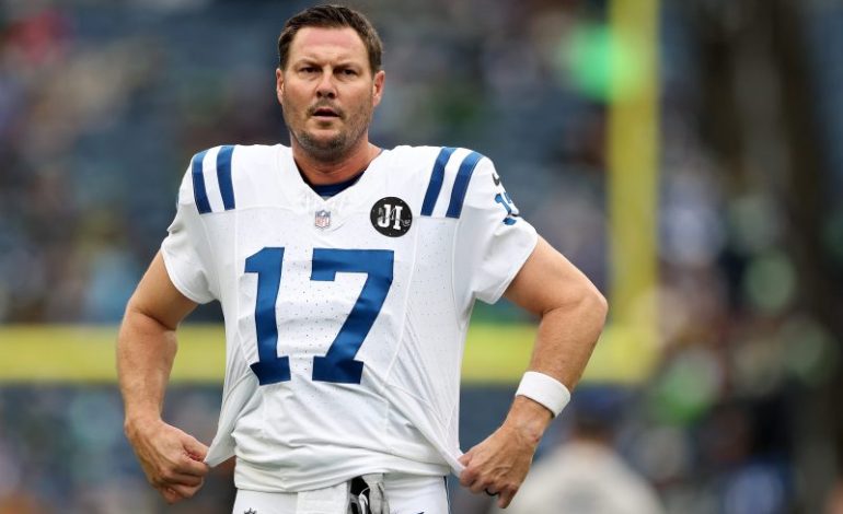  Rivers set to sit out Colts’ finale, ending remarkable comeback story