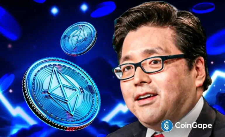 Tom Lee Sees Ethereum at $7K–$9K by 2026 as BitMine Stakes $1B ETH in Just 2 Days