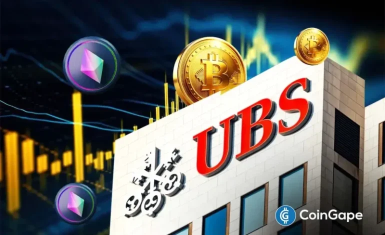  $5T UBS To Offer Bitcoin and Crypto Trading as More Banks Expand Into Crypto