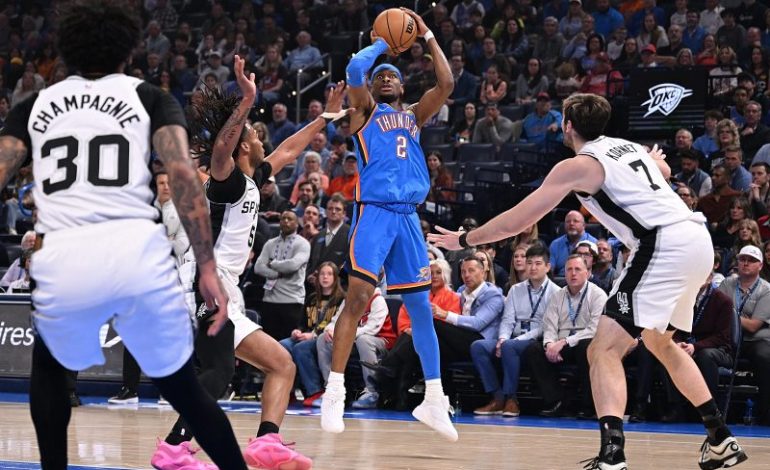 Spurs vs. Thunder score, highlights from NBA West showdown