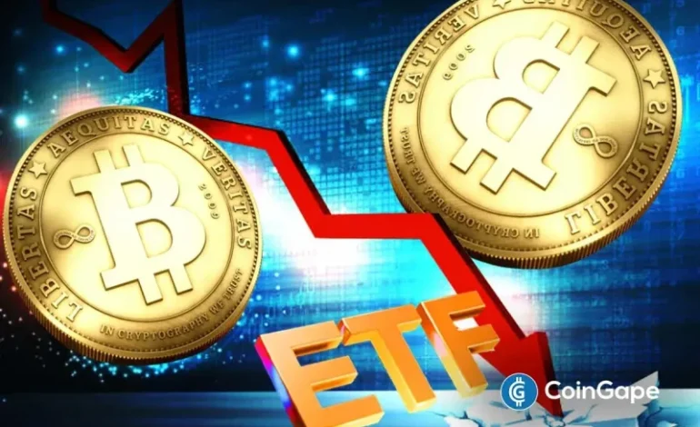  Bitcoin Price Falls Below $90K Again as BTC ETF Sees $480M in Outflows