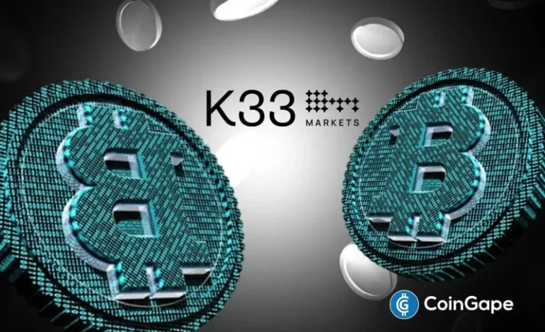  Bitcoin Treasury Firm K33 Rolls Out Crypto-Backed Loans for BTC Investors