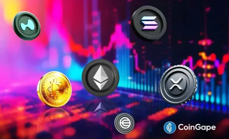  Crypto Market Selloffs: Here’s Why BTC, ETH, XRP, SOL, HYPE, WLD Falling Suddenly