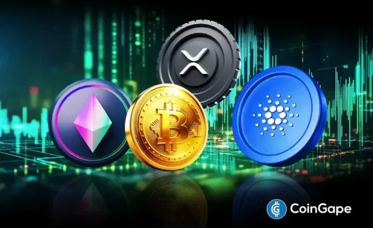  Top 5 Reasons Crypto Prices Are Up Today: BTC, ETH, XRP, ADA