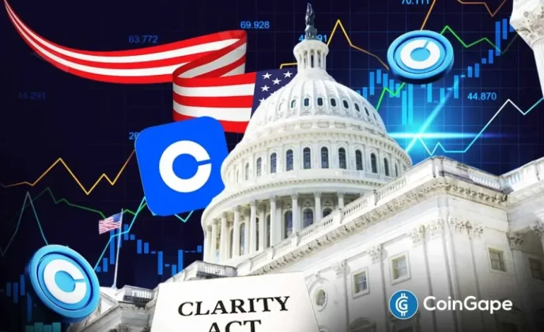  Coinbase Pushes Back as CLARITY Act Faces DeFi and Stablecoin Reward Ban Debate