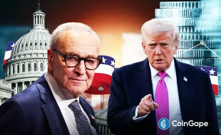  U.S. Government Shutdown Odds Crashes as Trump and Schumer Nears New Deal on Funding