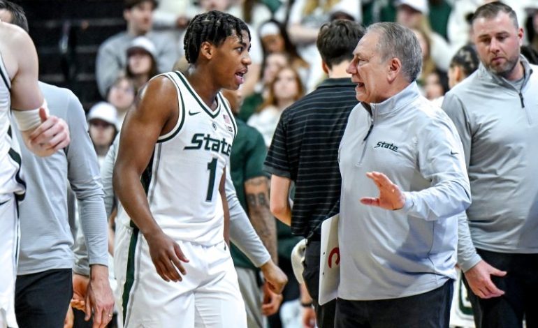  Tom Izzo vague on Jeremy Fears Jr. status vs Illinois Saturday