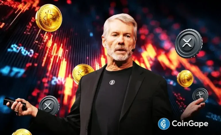  XRP and BTC Price Prediction if Michael Saylor Dumps Bitcoin Following Crypto Market Crash